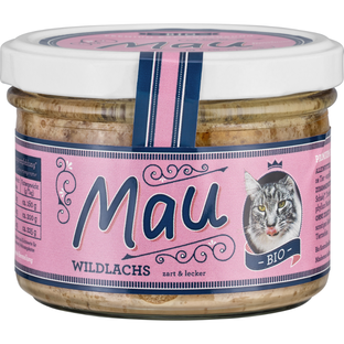 Bio Katzennassfutter Wildlachs