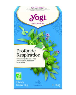 Infusion Profonde Respiration - eucalyptus, basilic, thym bio x 17