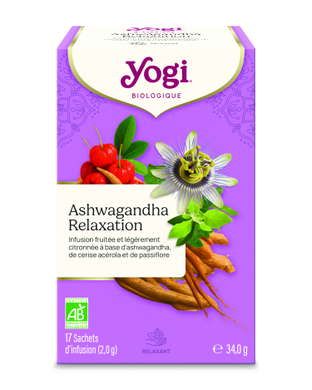 Infusion Ashwagandha Relaxation - acérola, passiflore bio x 17