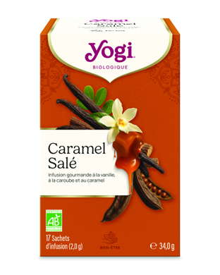 Infusion Caramel Salé - réglisse, caroube, cacao bio x 17