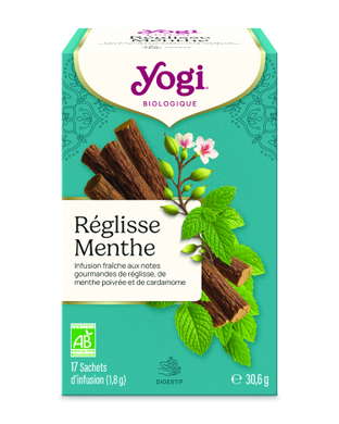 Infusion Réglisse Menthe cardamome bio x 17