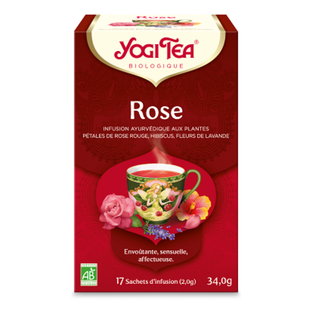 Infusion Rose - hibiscus, lavande bio x 17