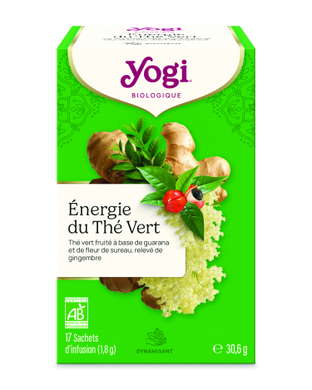 Infusion Energie du Thé Vert - guarana, gingembre, sureau bio x 17
