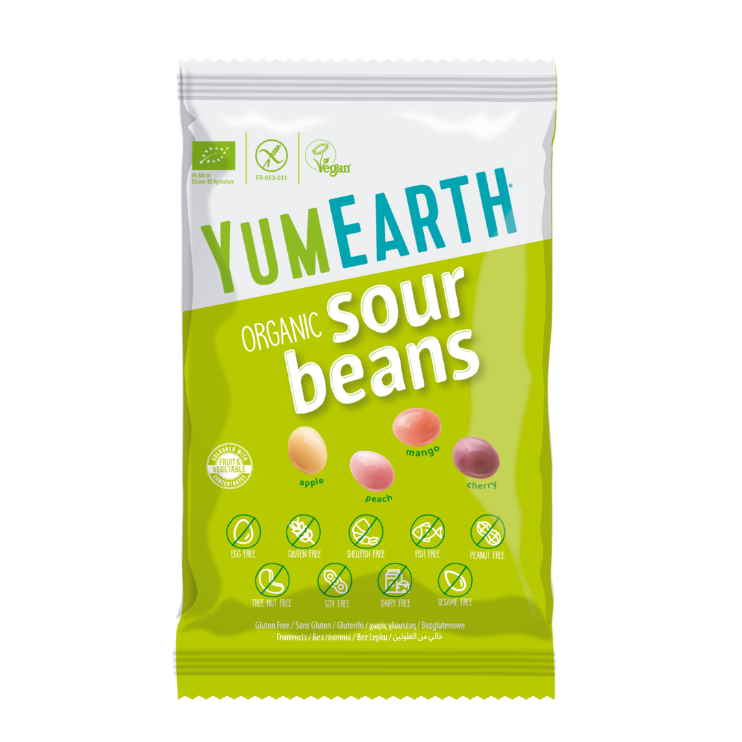 Bonbons gelifiés acidulés bio