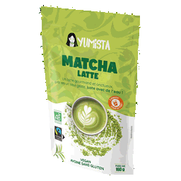 Matcha latte instantané bio et équitable