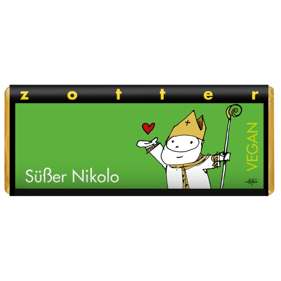 Bio Schokolade Süßer Nikolo