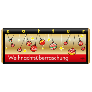 Bio Schokolade Weihnachtsüberraschung