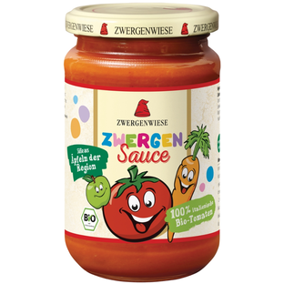 Bio Zwergensauce aus Tomaten